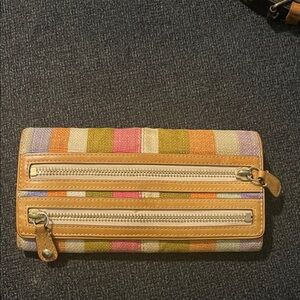 Coach Multicolor Wallet